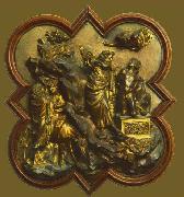 Lorenzo Ghiberti Sacrifice of Isaac painting
